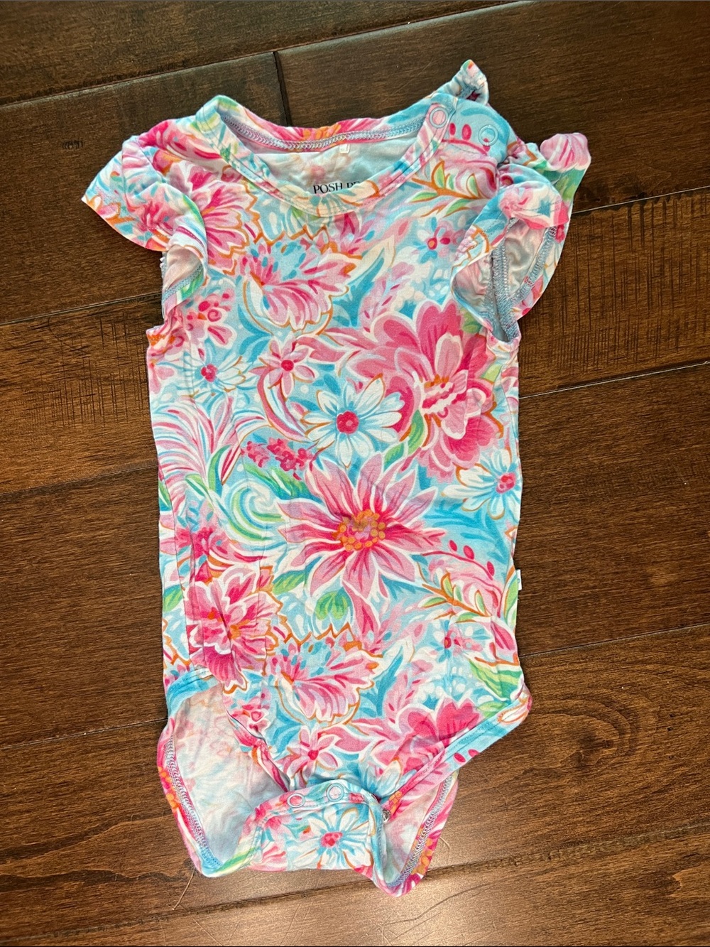 Posh Peanut Bamboo Floral Flutter